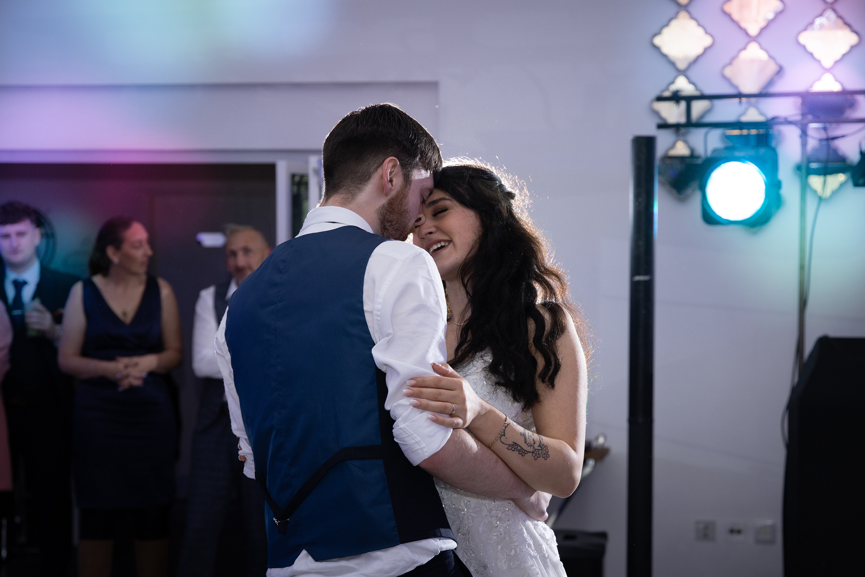 Emily and enjoy the first dance as husband and wife 