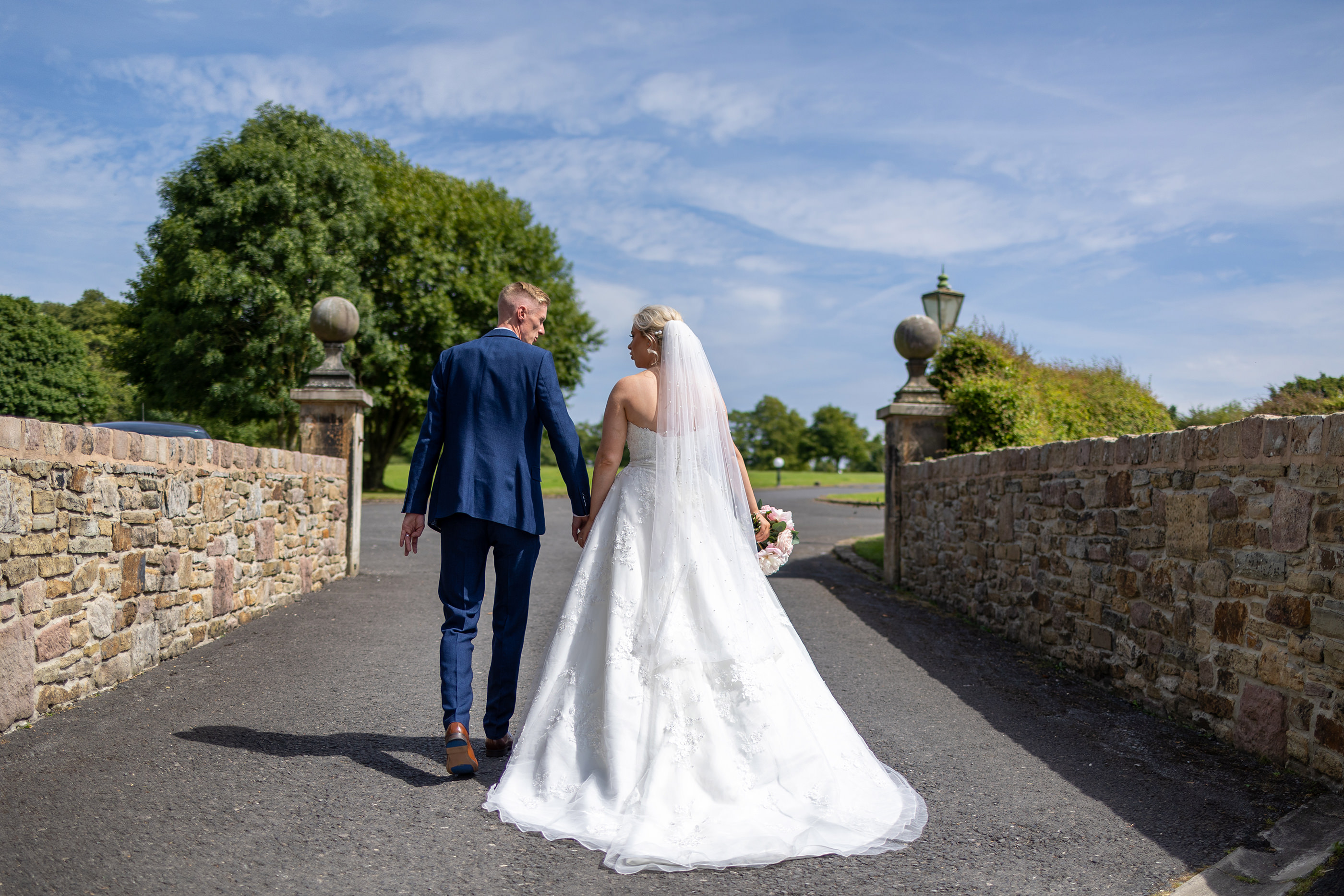 Wedding photographer at Beeston Manor Preston