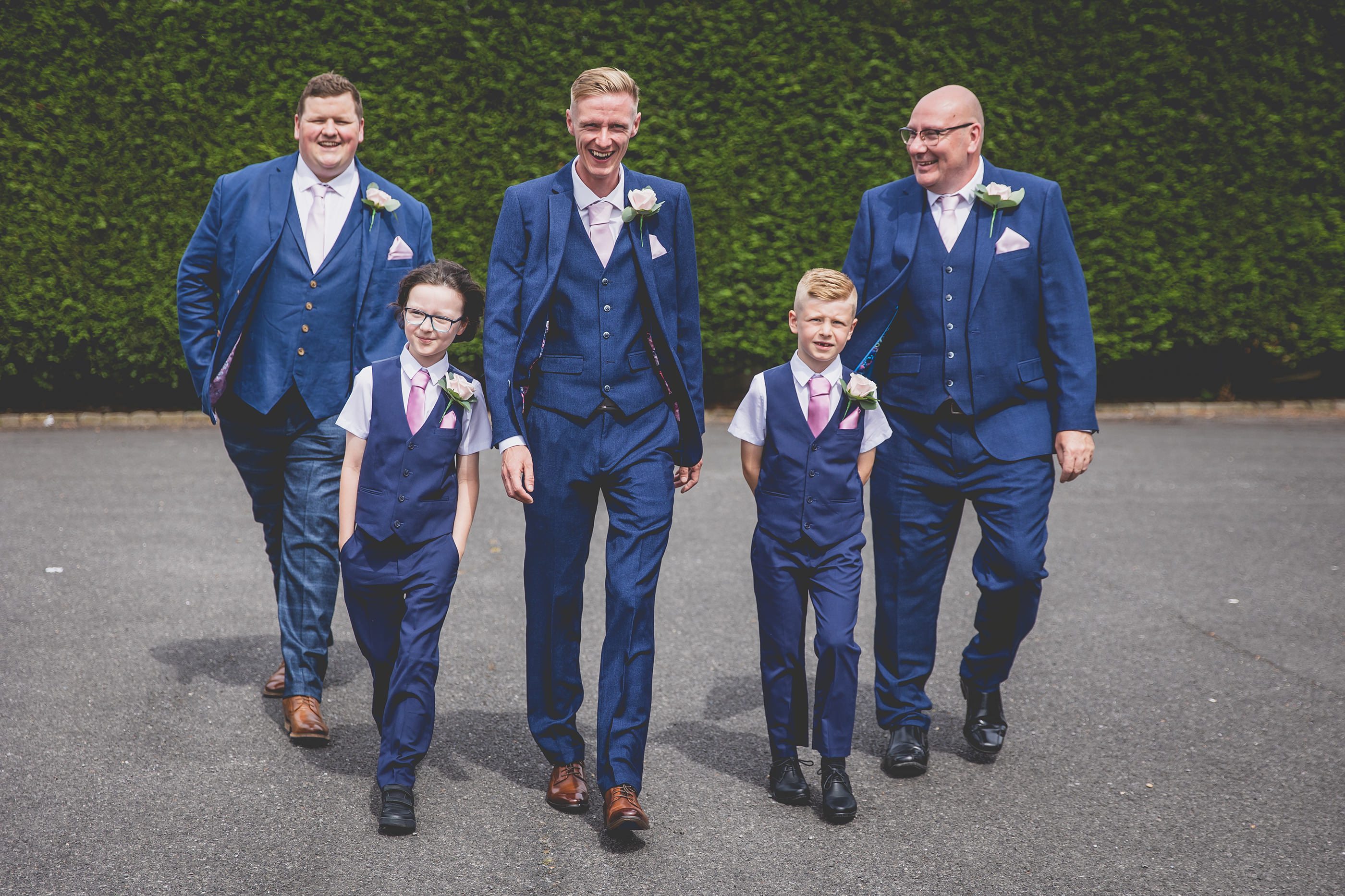 The groom and his best men 