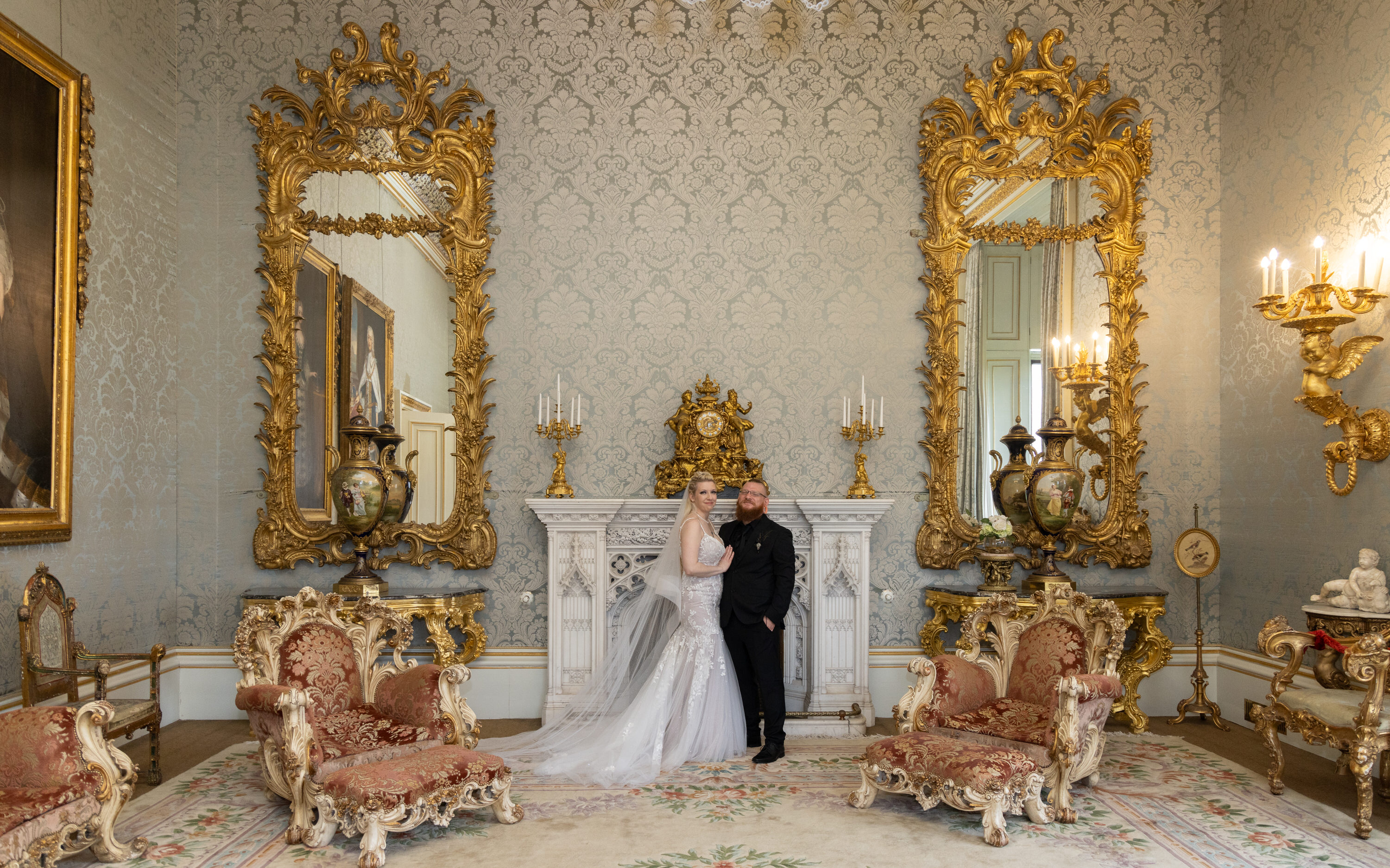 Wedding for photography Allerton Castle Yorkshire 