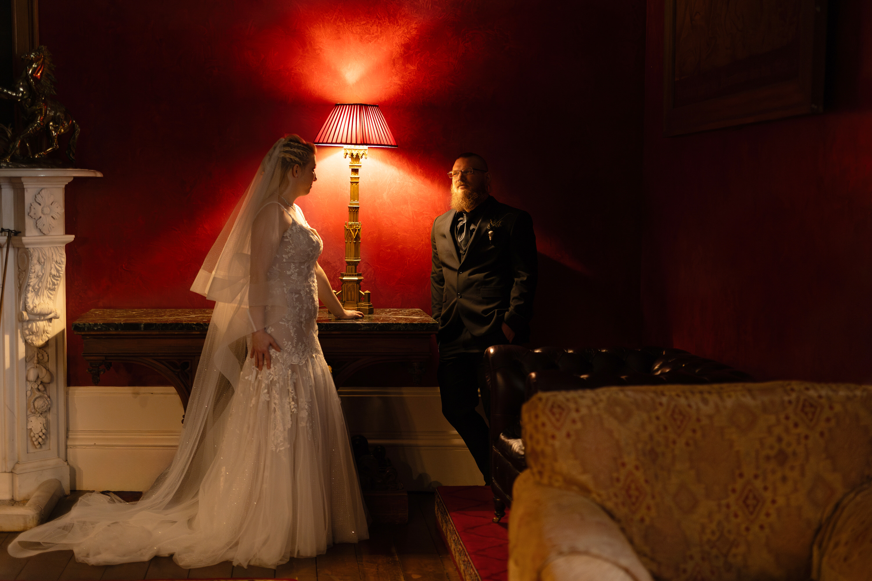 Wedding photos Allerton Castle Yorkshire 