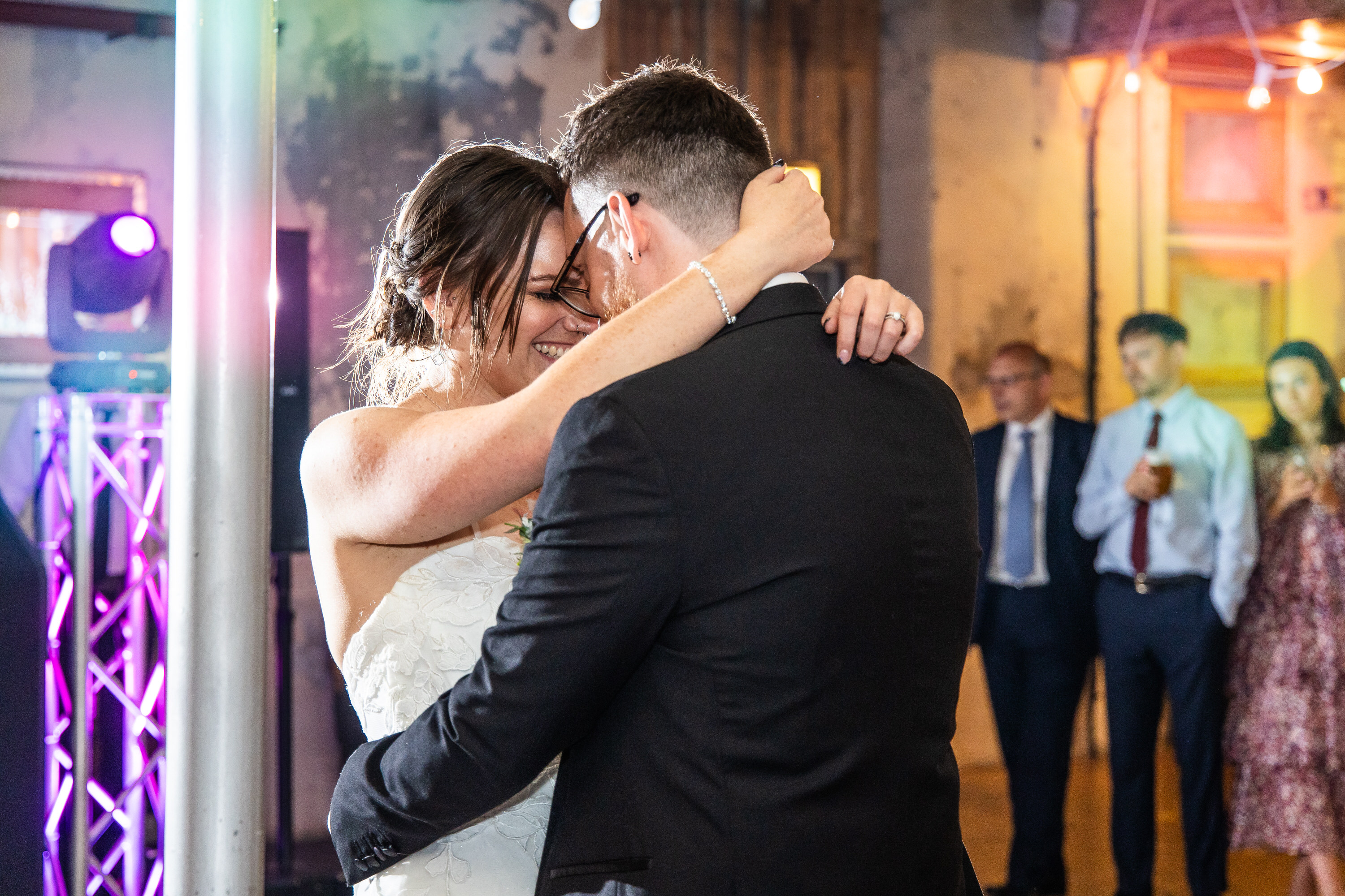 Sarah and Stevie enjoying the dance 