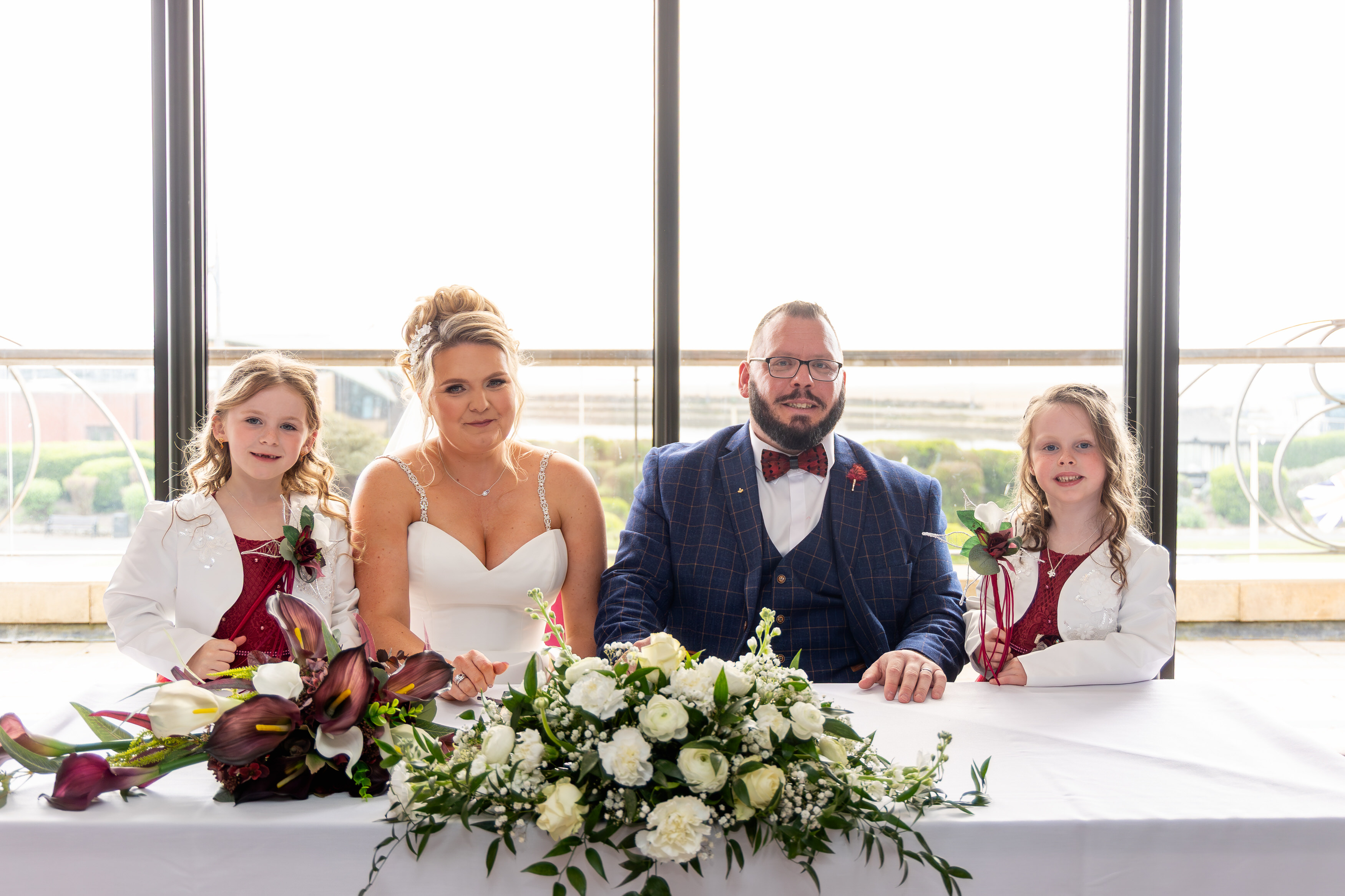 Jade  and Matthew with their daughters