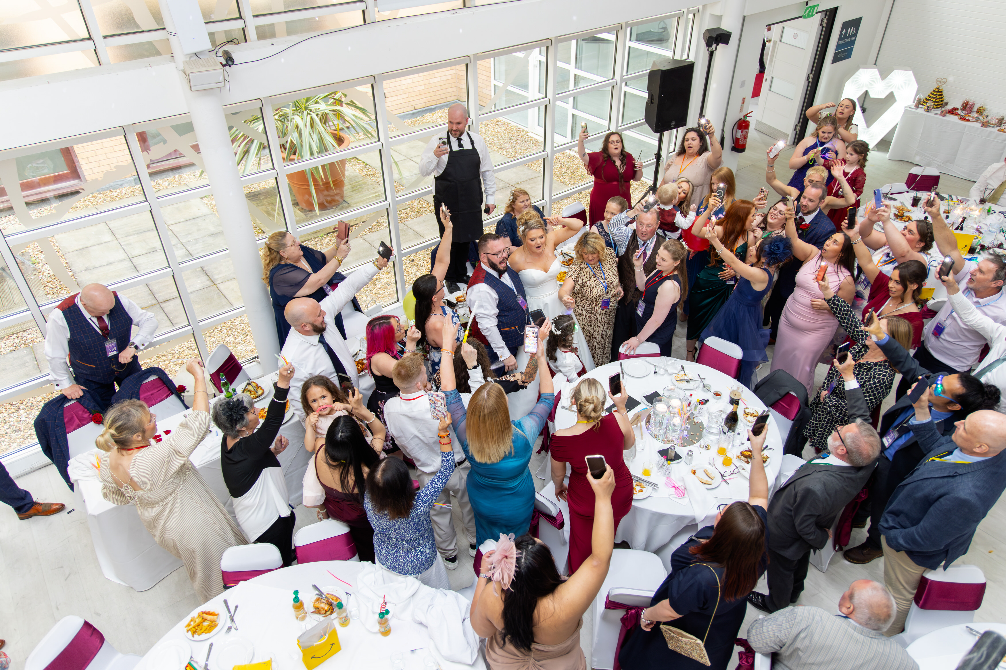 Wedding celebrations at the Dalmeny resort hotel