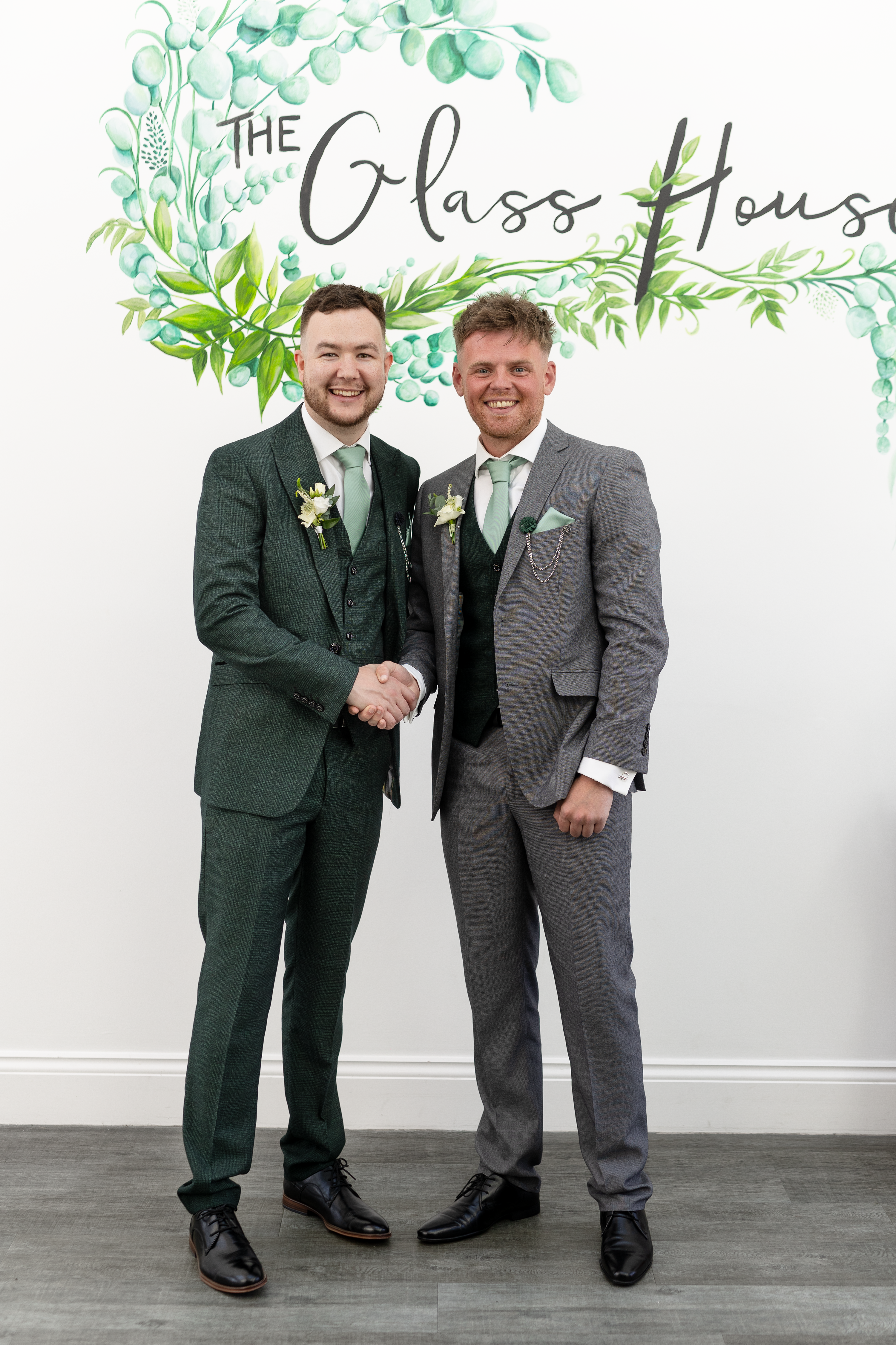 Nathan and his best man 