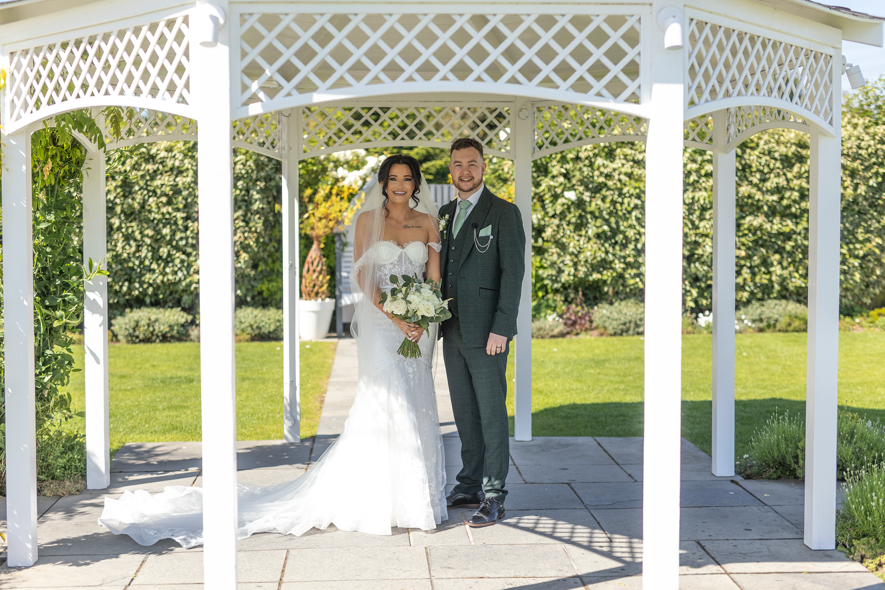 Wedding at the Glasshouse in Staining 