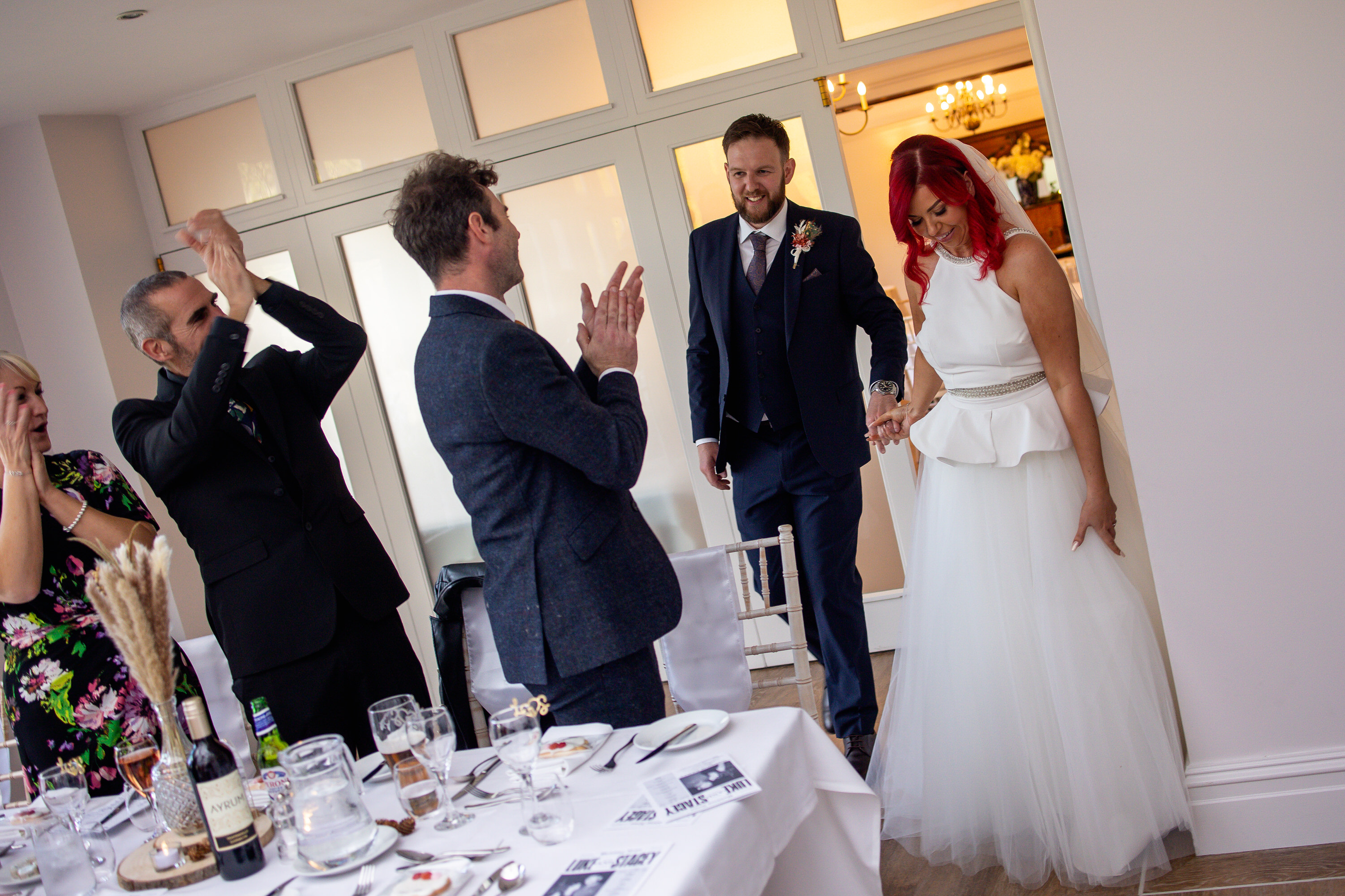 The wedding breakfast 